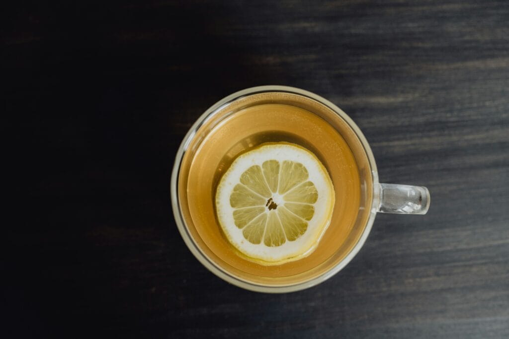 hot lemon drink